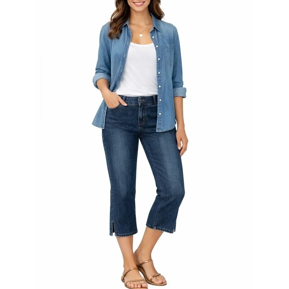 Levi Strauss Women's Cropped Jeans Size 8